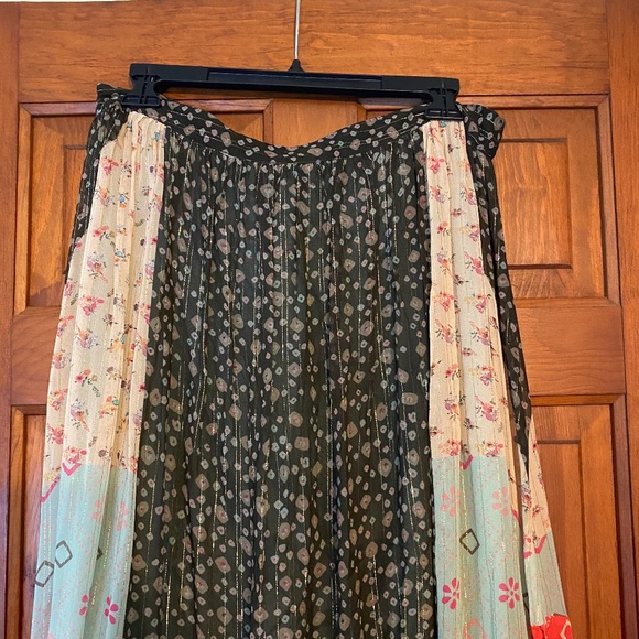 NWT Anthropologie Margot Pleated Maxi Skirt - Picture 10 of 13